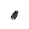 SYSTEM-S OTG Adapter USB A Host Eingang zu Mini USB Stecker Adapter 90 Rechts Gewinkelt Winkel Stecker On-The-Go Host Kabel