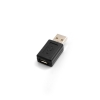 SYSTEM-S OTG Adapter USB A Stecker zu Micro USB Buchse Adapter Stecker On-The-Go Host Kabel