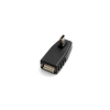 SYSTEM-S OTG Adapter USB A Host Eingang zu Mini USB Stecker Adapter 90° links Winkel Stecker On-The-Go Host Kabel