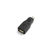 SYSTEM-S OTG Adapter USB A Buchse zu Mini USB Stecker Adapter On-The-Go Host Kabel