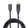 SYSTEM-S USB 3.1 Typ C zu Displayport Kabel Adapter 4K UHD / HDTV fr MacBook fr Chrombook 1,8 m