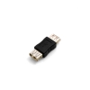 SYSTEM-S USB A 2.0 Buchse Female auf USB A 2.0 Buchse Female Kabel Adapter