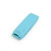 System-S 2 in 1 USB Typ A 3.0 zu Micro SD SDXC SDHC Kartenleser Adapter in blau