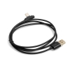 System-S USB 3.1 Typ C gewinkelt zu USB A 2.0 Kabel 100 cm