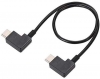 System-S OTG USB Kabel 3.1 Typ C auf USB 3.1 Typ C 90 gewinkelt 30cm