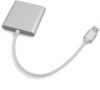 System-S - Adattatore 3 in 1 USB Tipo A 3.0 a CF Tf SD, Colore: Argento