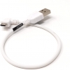 System-S Micro USB 2.0 Kabel 20 cm 90 ° Links Gewinkelt