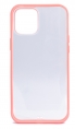 Schutzhülle aus Silikon in Pink Transparent Hülle kompatibel mit iPhone 12 Pro Max