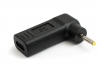 USB 3.1 Adapter Typ C Buchse zu DC 20V 5,5 x 2,5 mm Stecker Winkel Kabel Schwarz