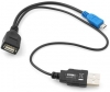System-S Micro USB OTG Host Kabel Schnur mit Extra USB Stecker