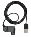 USB 2.0 Kabel 100 cm Ladestation fr Xiaomi Redmi Smartwatch in Schwarz