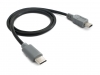 USB 3.1 Kabel 50 cm Typ C Stecker zu 2.0 Mini Stecker Adapter Schwarz