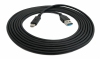 USB 3.1 Kabel 300 cm Typ C Stecker zu 3.0 Typ A Stecker in Schwarz